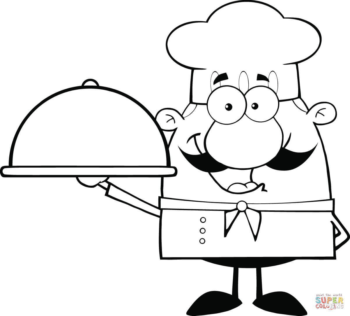 Coloring Pages Chef Is Cooking A Soup Coloring Pages Chef Is Cooking A Soup